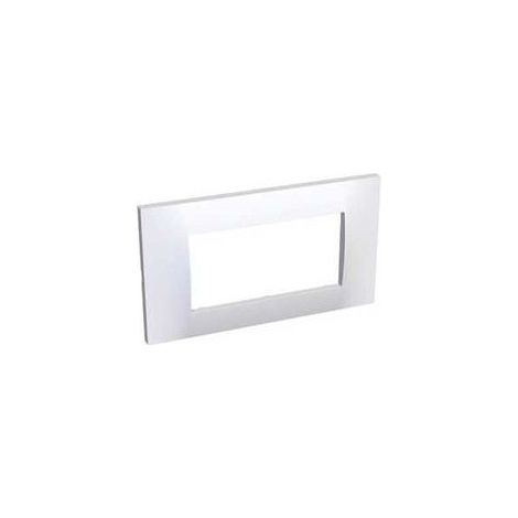 Plaque blanche Double 2 Postes Horizontale SCHNEIDER ALTIRA ALB45654 (1/2)