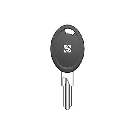 SILCA ZD24RBTE CHIAVE TRANSPONDER VUOTA OTTONE