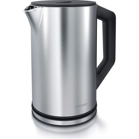 Bouilloire Électrique en Acier Inoxydable, Ebullition Rapide, Sélection de la Température 40° à 100 ° ou 4 Températures Prédéfinis, Modèle ELEGANT 1,5 L Litres 2200 W Sans BPA - Acier brossé (1/5)