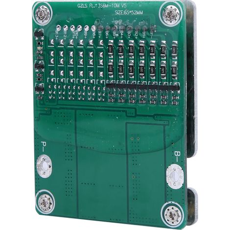 Carte de protection BMS PCB avec équilibrage pour batterie lithium-ion 7S 24V 25A 500W (1/5)