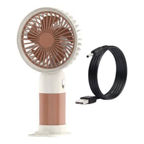 Ventilateur électrique portatif à la ABS Petits Mini dortoirs pour Enfants Ventilateur Silencieux à Vent élevé,Couleur Kaki (1/5)