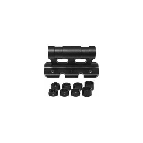 Anhängerzubehör, Fahrradgabelhalterung für Steckachsen (5x100 mm, 12x100 mm, 15x100 mm, 15x110 mm) - Crezuo (1/4)