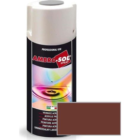 SPRAY ACRILICO MARRON/ROJO RAL-8012 400ml