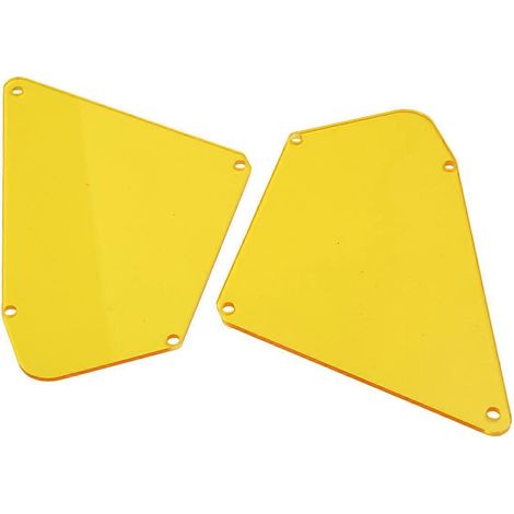 Protection de phare de moto pour KOVE 800X jaune-- (1/5)
