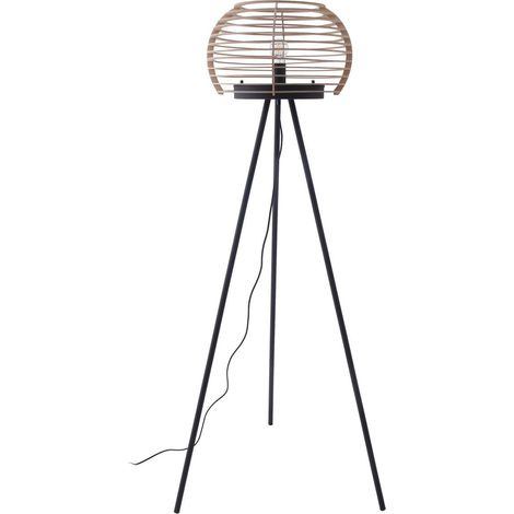 Floor Lamp 'Ediz' made of Metal for Living Room & Dining Room