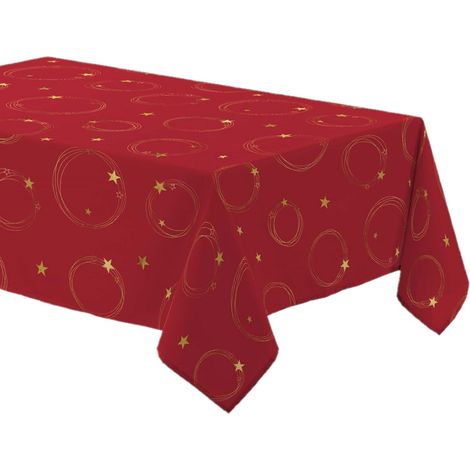 Nappe rectangulaire antitache et infroissable ETOILES SCINTILLANTES (1/2)