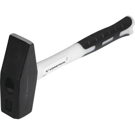 Marteau d'ingénieur, acier trempé, manche en fibre de verre forgée  1,5 kg  Vorstahl (1/4)