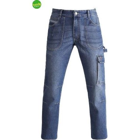 Pantalone jeans denim kapriol tg.xl