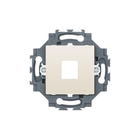 SUPPORT RJ45 KEYSTONE JACK IVOIRE GEWISS GW35280Y