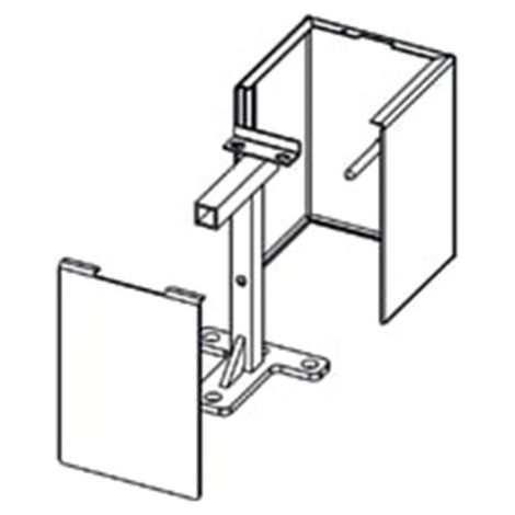Pieds de support design RADSON pour modèle PLINTHE type 22 - 9022000000