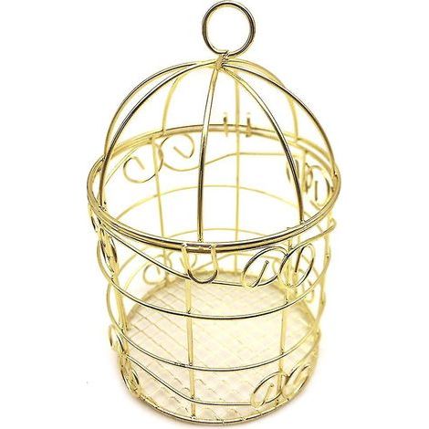 Hängende Vogelfutterhäuschen für draußen, Futterspender aus Metall, Leckerlibox für Vögel, Gartendekoration (1/4)