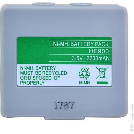 NX – Batterie télécommande de grue 3.6V 2200mAh – Pile rechargeable – Accu haute capacité – Compatible avec modèles 68300600900HE900KH68300990 (1/3)