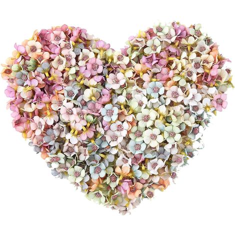 100 Pcs Têtes De Fleurs,Mini Artificielles Multicolore Tête Marguerite, Fausse Fleur Artisanat Pour Diy La Décoration De Mariage (1/5)