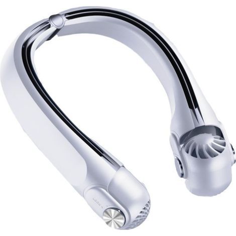 Ventilateur portable sans pales à col de cygne réglable, rechargeable par USB et silencieux – idéal pour les paresseux, mini ventilateur silencieux (1/5)