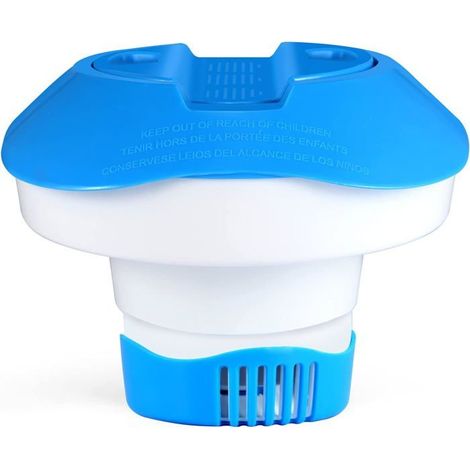 Distributeur Flottant, Distributeur Flottant de Produits Distributeur De Comprimés De Chlore pour piscines, spas, Bains à remous (1/5)