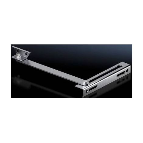 Tope de puerta rittal vx 8619.270 acero gris