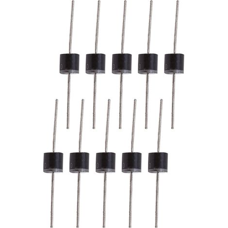 50 Stück Hochspannungsgleichrichterdioden 10A 1000V, 10A10 für Elektronik (1/5)