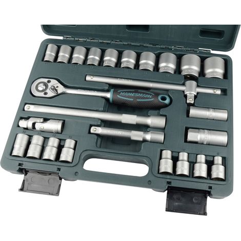 Brüder Mannesmann Steckschlüsselsatz 25teilig M29080 (1/2)