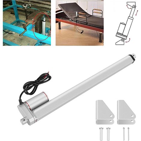Actionneur linéaire électrique haute performance 750 N, course de 350 mm, 24 V (1/5)