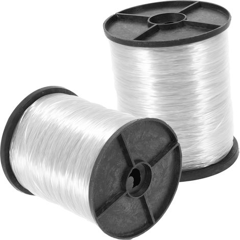BESPORTBLE Fil de suspension transparent pour plantes, pince fixation (1/5)