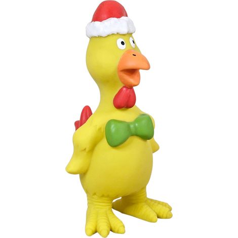Nobby Hundespielzeug Xmas Küken 14 cm gelb