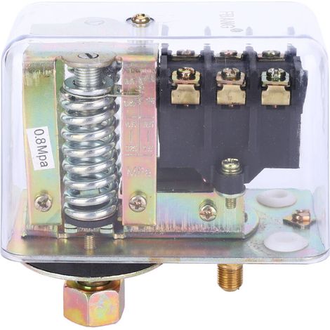 Contrôleur de pression d'air Transparent triphasé 380V 8KG, interrupteur GYD20, accessoire mécanique pour FBANG (1/5)