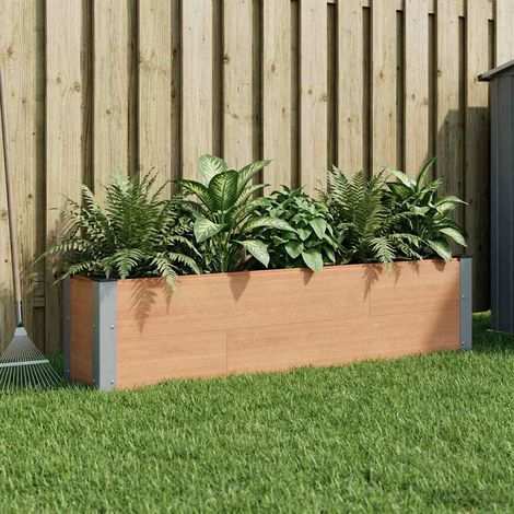 Teenpull – Hochbeet Braun 150 x 30 x 36 cm (1/5)