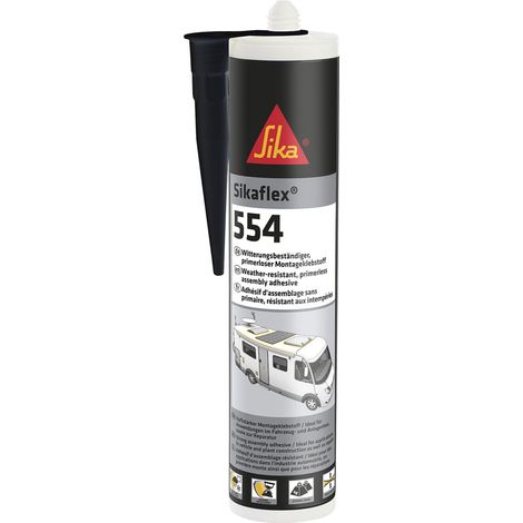 Montageklebstoff Sikaflex®-554 schwarz 300ml