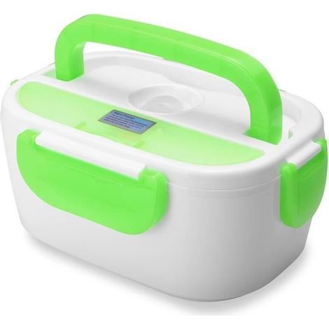 Boîte Repas Electrique 1.05 L 40W 220V Déjeuner Chauffe Maintien Frais Vert (1/4)