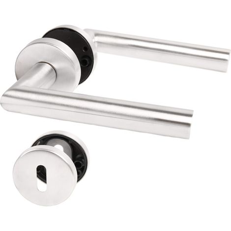 Edelstahl-WC-Ros.-Garnit.Metro 8/8 MM matt gebürstet, CL-Form (1/5)