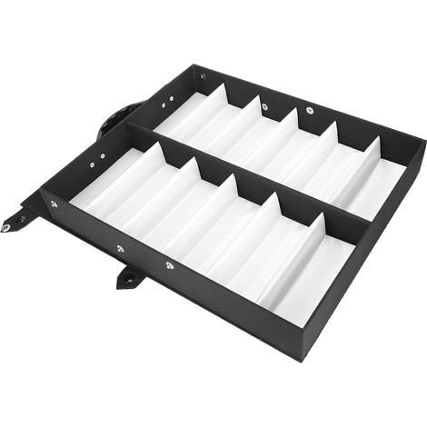 Boîte de Présentation Professionnelle pour Lunettes de Soleil, Organiseur Compact à 12 Grilles pour la Vente au Détail et la Maison, Matériau MDF, 37,5 X 32 X 6 Cm (1/5)