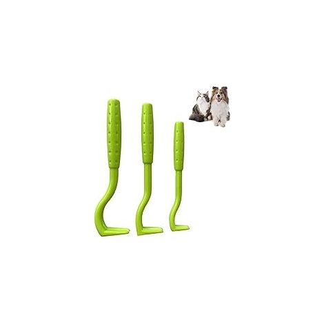 3 Pièces Pince à Tiques,Tire Tique,Crochet à Tiques,Pièges à Tiques,Anti-Tique,Accessoires Anti Tiques,pour Chiens,Chats et Autres Animaux(Vert) (1/5)