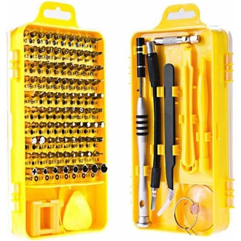 110 in 1 Screwdriver Set Mini Electric Precision Screwdriver Multifunctional Computer PC Cell Phone Device Repair Hand Tools (1/5)