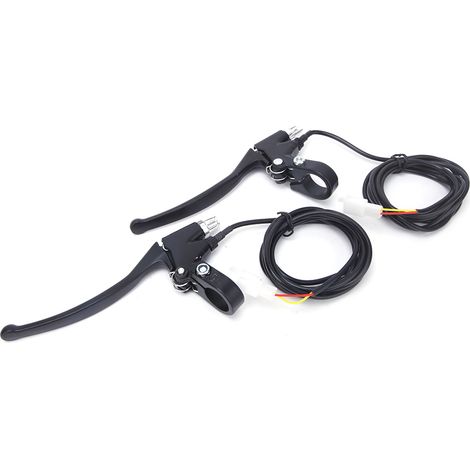 1 paire de poignées de frein universelles en alliage d'aluminium pour vélo électrique (accessoire droit/gauche) (1/5)