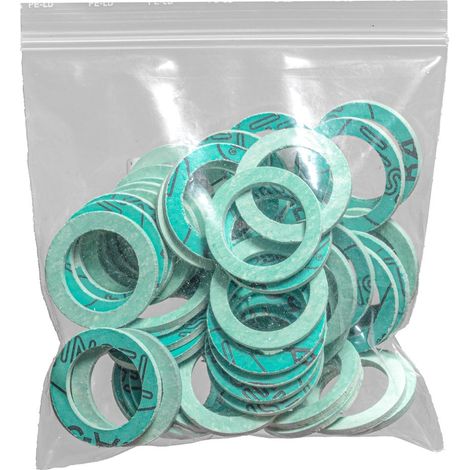 airfit 38x27x2mm Joint en fibre, pièce de rechange pour robinet d'eau potable 50 pièces pour eau potable et gaz