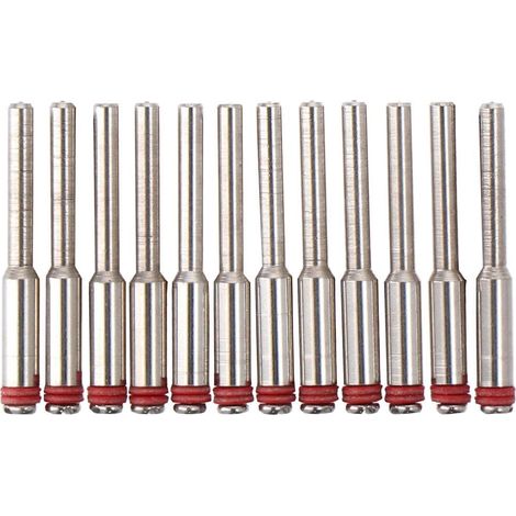 Lot de 12 mandrins à vis roue 2 mm (5/64") pour outils rotatifs compatibles avec la plupart des embouts d'outils - (1/5)