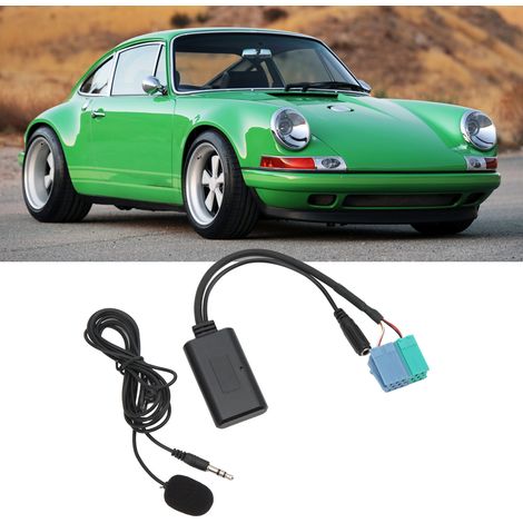 Module Bluetooth pour voiture, adaptateur audio sans fil, câble adaptateur audio AUX avec microphone pour Porsche Becker (1/5)