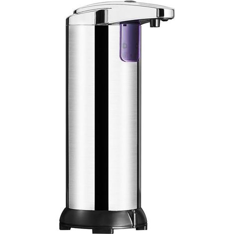 Dispenser di sapone automatico, dispenser di sapone automatico con sensore a infrarossi, base impermeabile, dispenser di sapone in schiuma senza contatto per cucine e bagni (1/5)