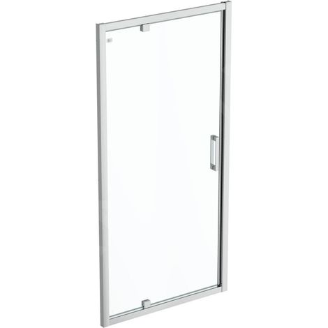Ideal Standard Connect 2 - Porte de douche pivotante 850 mm, silver bright/verre clair K9269EO (1/3)