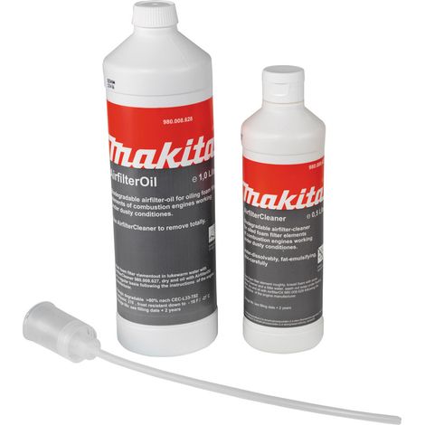 KIT NETTOYANT & HUILE FILTRE MAKITA 980008629
