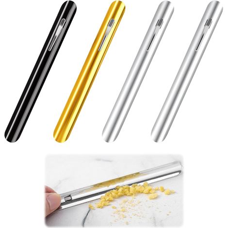 Lot de 4, Ramasse Miettes de Table INOX Courbé, Ramasse-Miettes Manuel pour Nappe et Table, Outil de Nettoyage Rapide pour Restaurants, Serveurs et Usage Domestique (1/5)