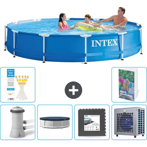 Frame Pool Rund - 366x76 cm - 7-teilig  S330 (1/5)