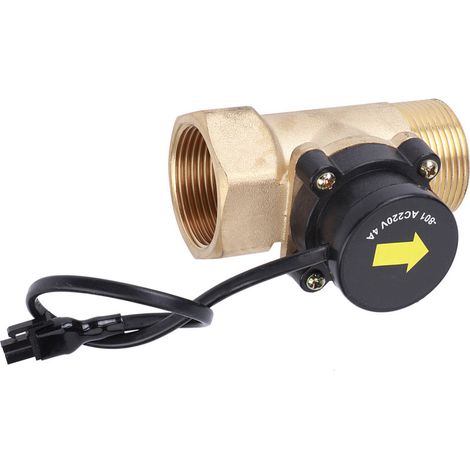 Durchflusssensor für Wasserpumpen, Messing, elektronischer Druckschalter HT801, 220 V (1/5)