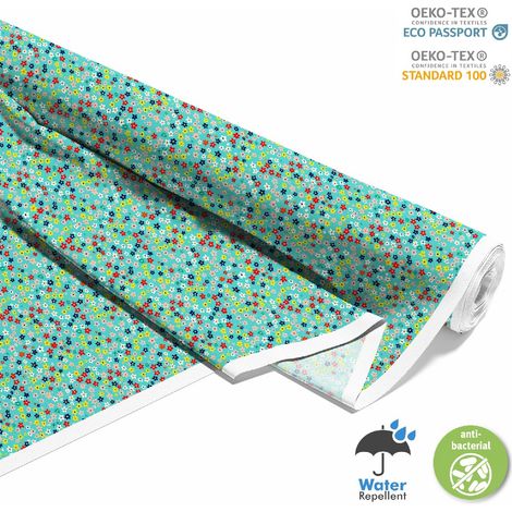TESSUTI DECORATIVI PER ESTERNI OXFORD - Motivo Fiori I DX5666 (1/5)