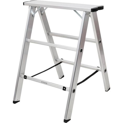 Tréteau en aluminium STIER, charge admissible 150 kg (1/5)