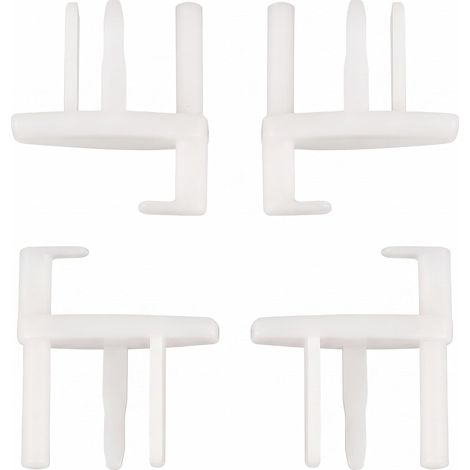 Kit De 4 Embouts De Store Camping-Car, Pour Seitz Rollo 2000 Et SP042019Z  Kit 4 Embouts de Store Camping-Car pour Seitz Rollo 2000 Pièce Rechange Store en Plastique Robuste, Montage Sans Outil (1/5)