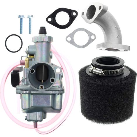 Kit de carburador de repuesto VM22 de 26 mm para moto de cross Mikuni de 110 cc, 125 cc y 140 cc, con tubo de admisión Lifan YX.