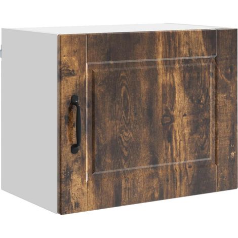 Maison Exclusive - Armadietto a muro PORTO Rovere fumé 50 x 31 x 40 cm