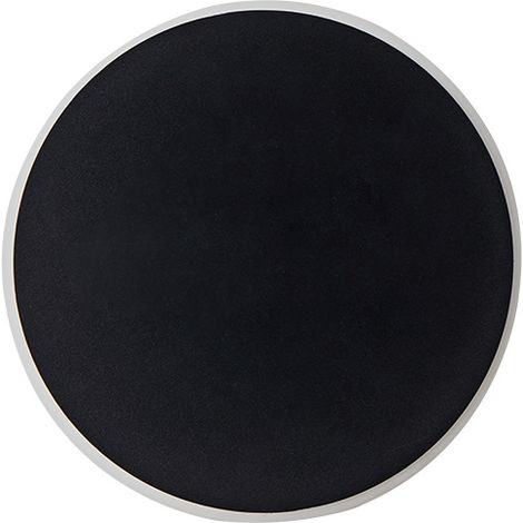 Applique murale LED ronde noire réglable industriel et minimaliste D20cm Blanc chaud (1/5)