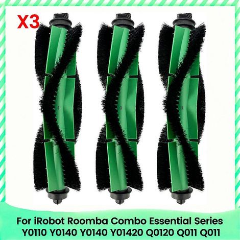 Lot de 3 brosses à rouleau pour aspirateurs robots Combo Essential Series Q0120, Y0140, Y0110 et Q011 (1/5)